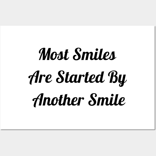 Smile Wall Art by Jitesh Kundra